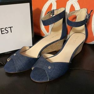 Nine West Denim Sandals